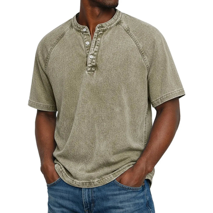 Pedro | Camisa vintage de hombre con botones