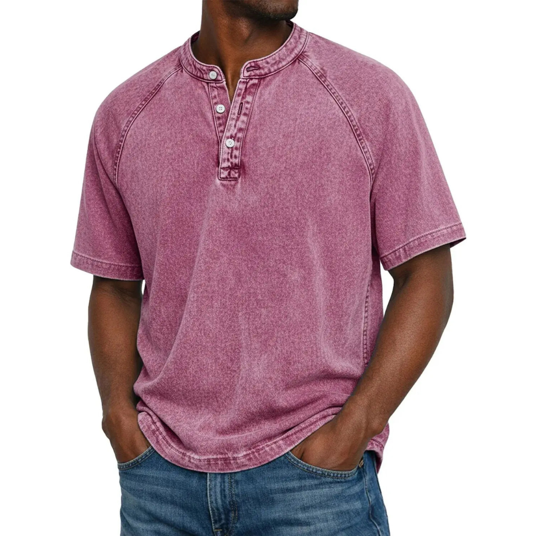 Pedro | Camisa vintage de hombre con botones
