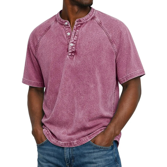 Pedro | Camisa vintage de hombre con botones