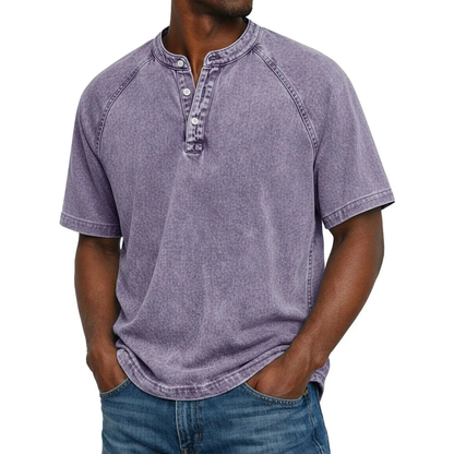 Pedro | Camisa vintage de hombre con botones