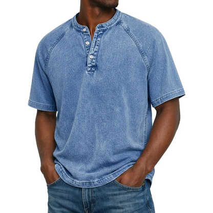 Pedro | Camisa vintage de hombre con botones