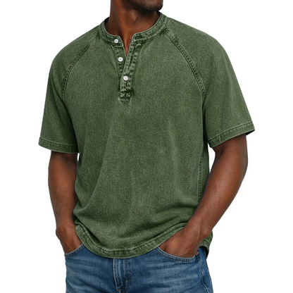 Pedro | Camisa vintage de hombre con botones